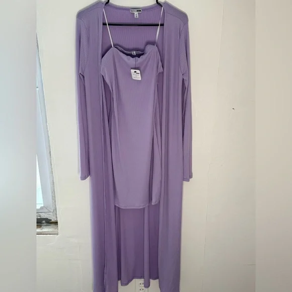 Fashion Nova Purple Strapless Bodycon Mini Dress Night Out - Picture 3 of 6